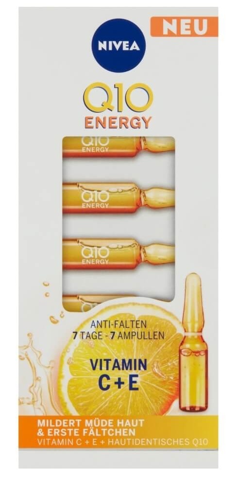 Nivea Q10 Energy Glow Boost Face Ampoule Serum
