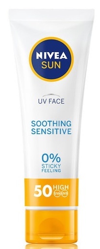 Nivea Sun UV Face Soothing Sensitive Sun Cream SPF50