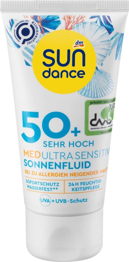 SUNDANCE Fluid na opalování Med Ultra Sensitive SPF50+