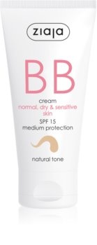 Ziaje BB Cream for Normal, Dry & Sensitive Skin SPF15