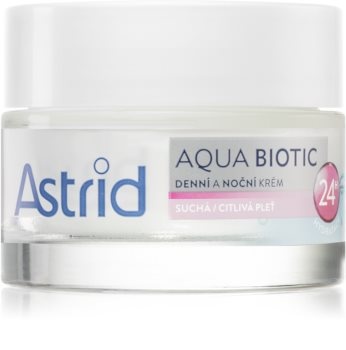 Astrid Aqua Biotic denní a noční krém pro suchou a citlivou pleť