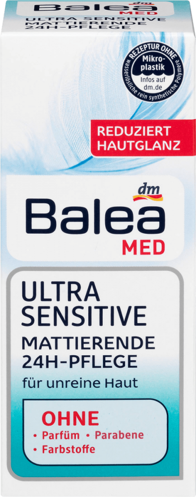 Balea MED Matující pleťový krém Ultra Sensitive