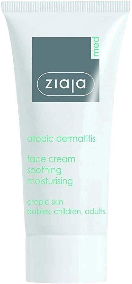 Ziaja Atopic Dermatitis Treatment Face Cream Soothing Moisturising