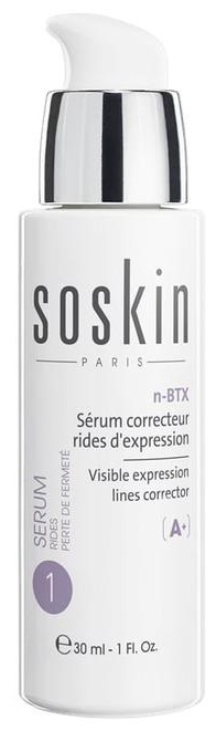Soskin Paris N-BTX Visible Expressions Lines Corrector ingredients
