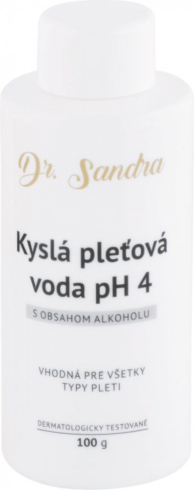 Dr. Sandra kyselá pleťová voda pH 4