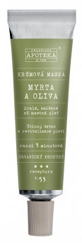 Havlíková apotéka krémová maska Myrta a Oliva