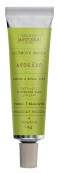 Havlíková apotéka krémová maska Avokádo