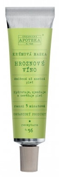 Havlíková apotéka krémová maska Hrozny