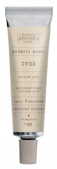 Havlíková apotéka krémová maska Oves
