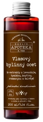 Havlíková apotéka Bylinkový ocet na vlasy