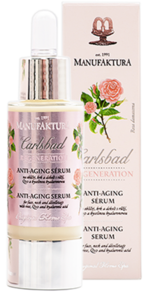 Manufaktura Anti-aging sérum s kyselinou hyaluronovou Růže & Vřídelní sůl