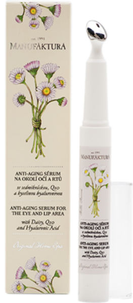 Manufaktura Anti-aging sérum na oči a ústa Sedmikráska