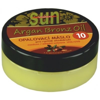 SunVital Argan Bronz Oil opalovací máslo SPF10