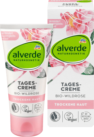 Alverde Denní Pleťový Krém s Bio Divou Růží
