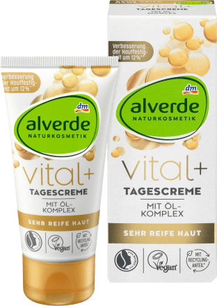Alverde Denní Pleťový Krém Vital+ s Olejovým Komplexem
