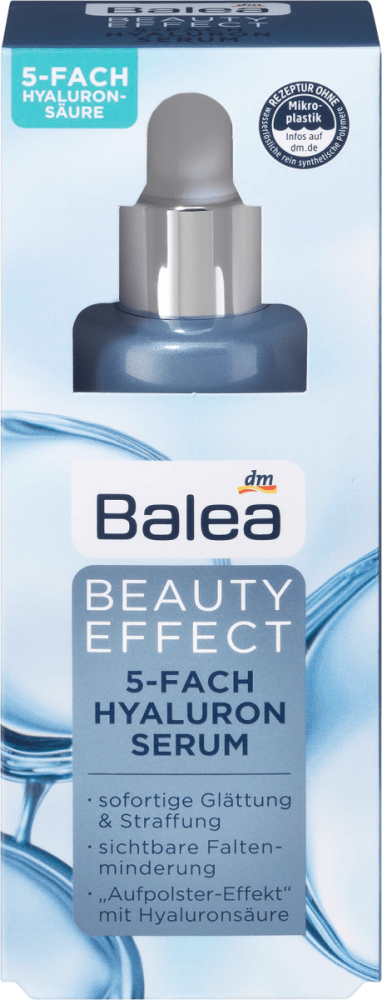 Balea Pleťové Sérum Beauty Effect s Kyselinou Hyaluronovou