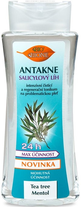 Bione Cosmetics Antakne Salicylový líh s Tea Tree a Mentolem