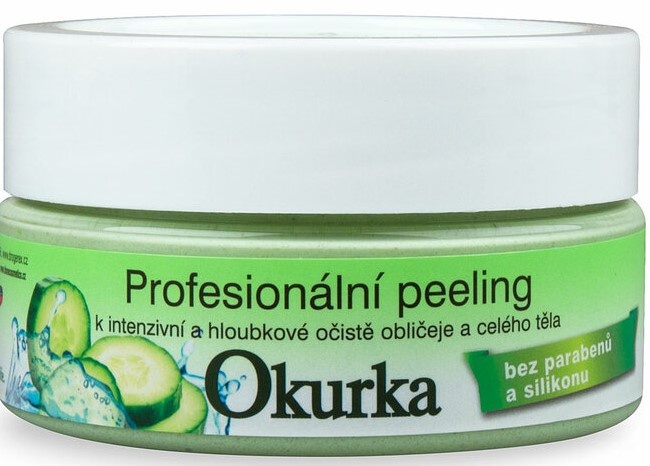 Bione Cosmetics profesionální peeling Okurka