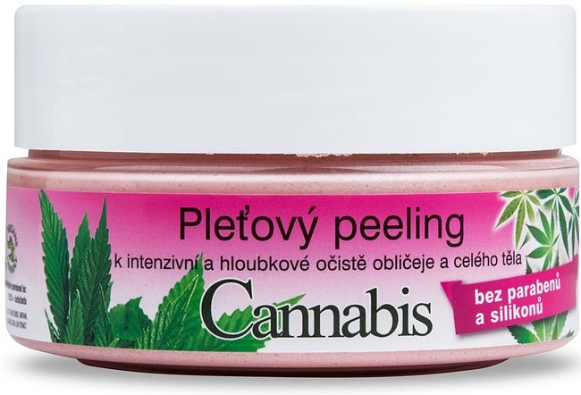 Bione Cosmetics Cannabis pleťový peeling