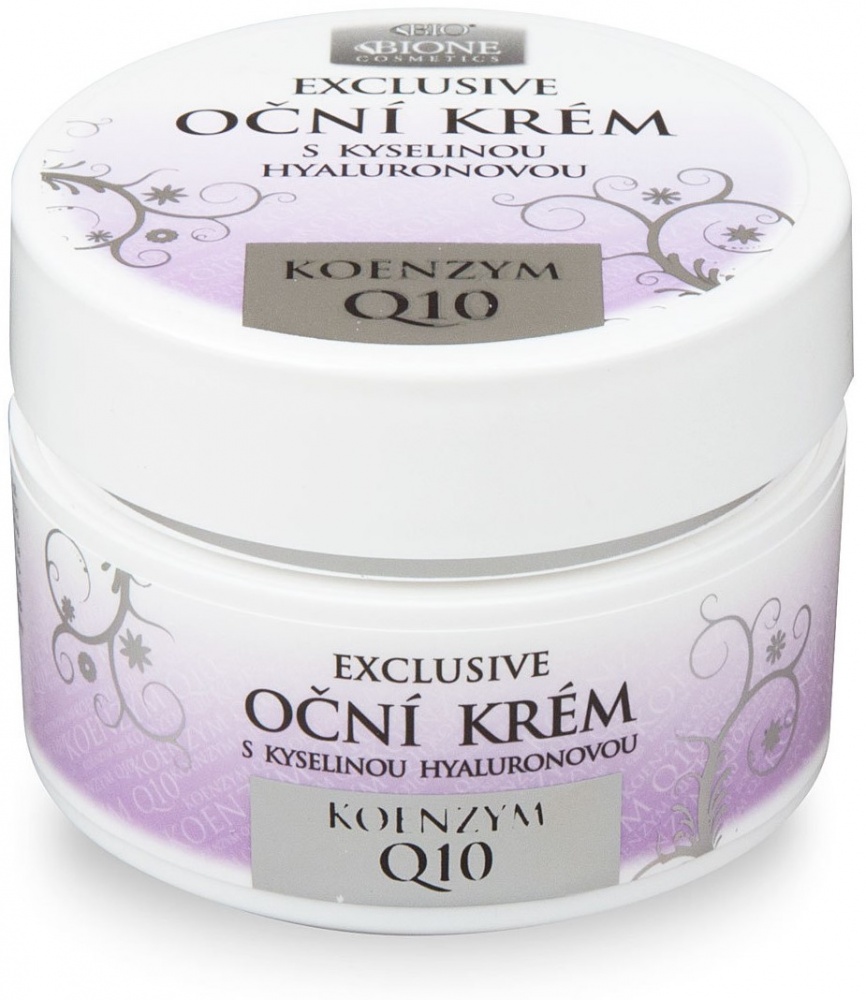 Bione Cosmetics Exclusive krém oční s Kyselinou Hyaluronovou a Q10