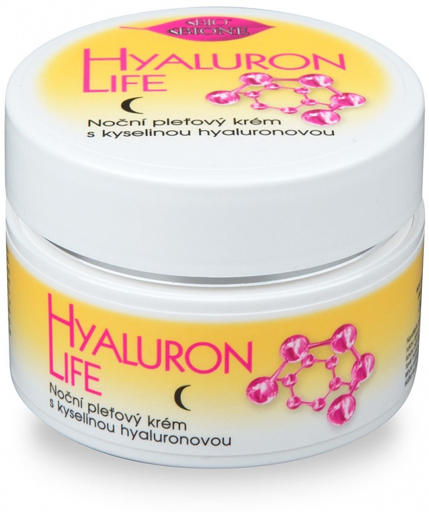 Bione Cosmetics Hyaluron Life noční pleťový krém