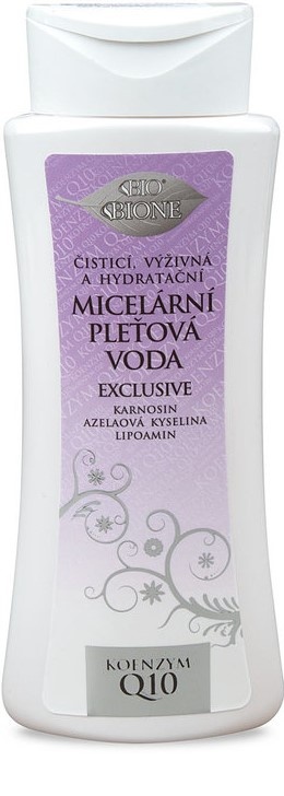 Bione Cosmetics Exclusive micelární pleťová voda s Q10