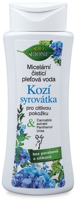 Bione Cosmetics Kozia Syrovátka micelární čistící pleťová voda