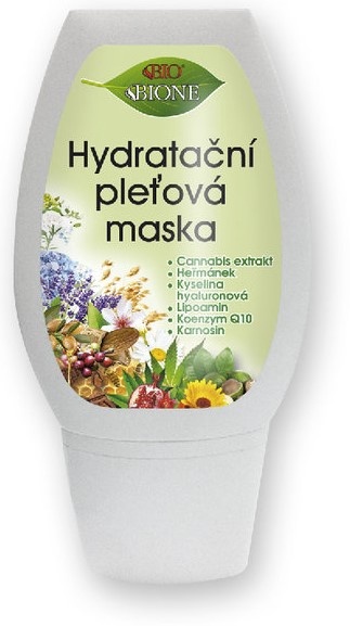 Bione Cosmetics pleťová maska hydratační