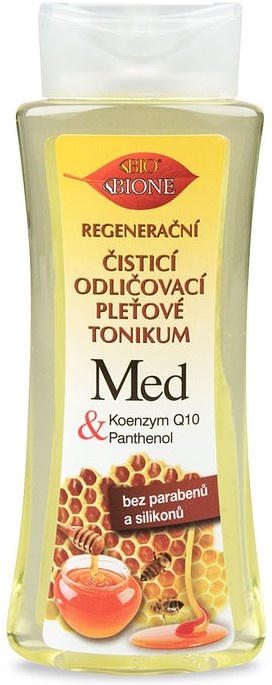 Bione Cosmetics Med + Q10 Regenerační čistící odličovací pleťové tonikum