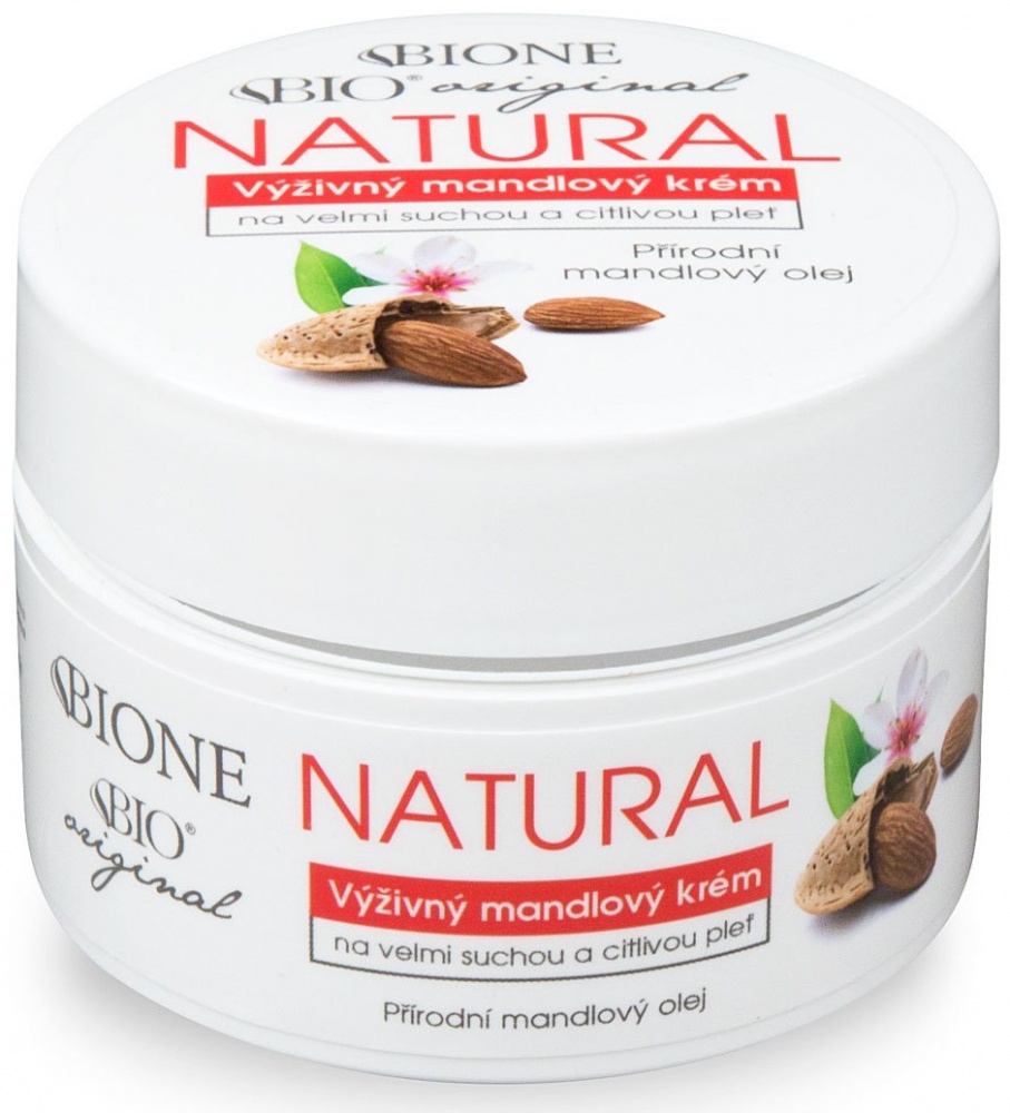 Bione Cosmetics Mandle výživný pleťový krém pro velmi suchou a citlivou pleť