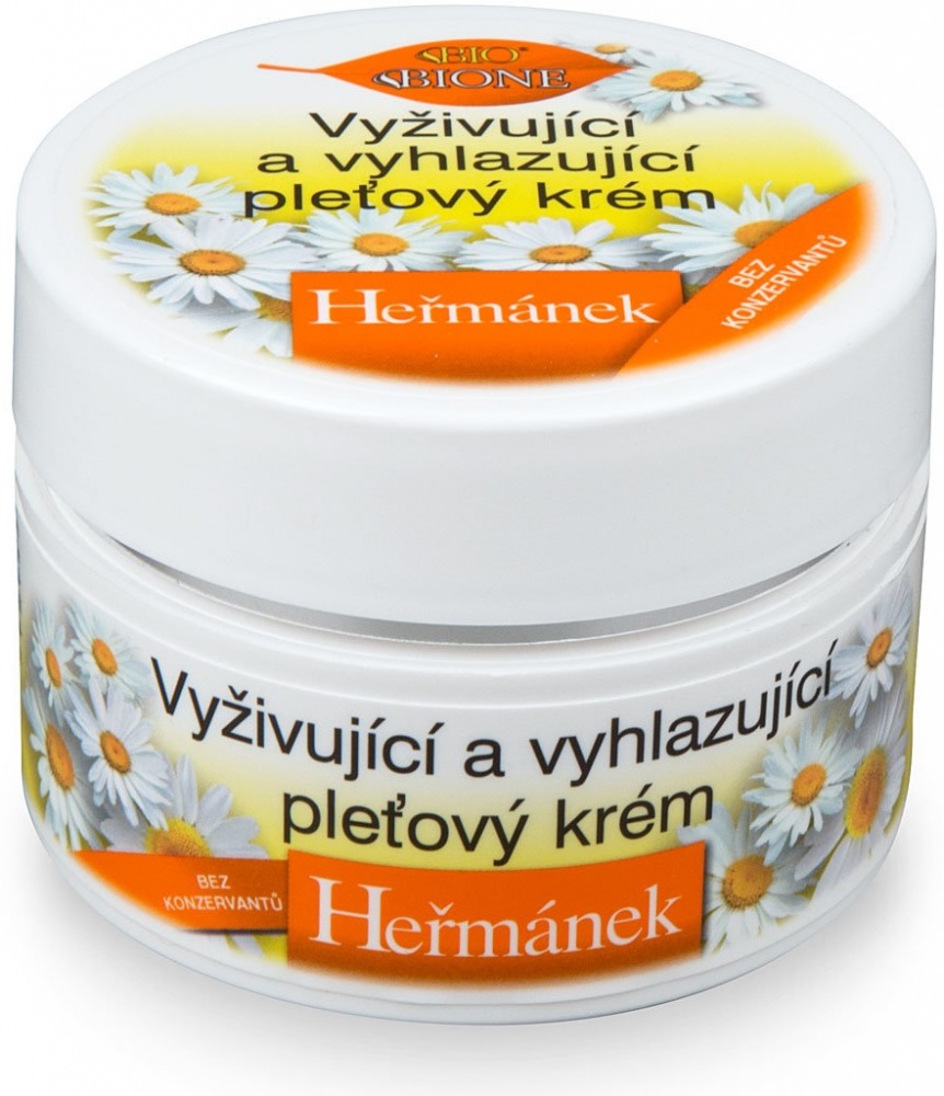Bione Cosmetics Heřmánek vyživující a vyhlazující pleťový krém