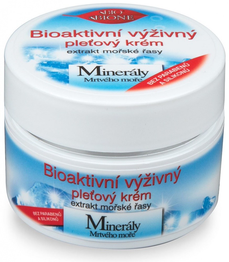 Bione Cosmetics Minerály z Mrtvého moře Bioaktivní výživný pleťový krém