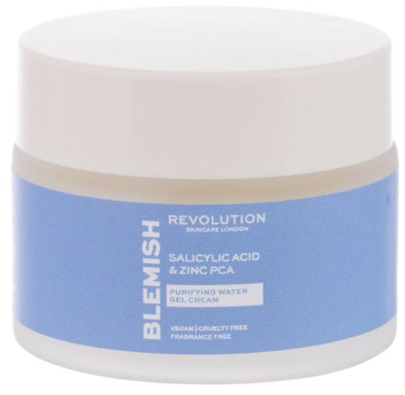 Revolution Skincare Blemish Salicylic Acid & Zinc PCA Purifying Water Gel Cream