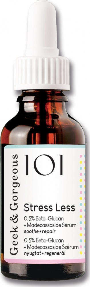 Geek & Gorgeous Stress Less 0.2% Beta-Glucan and 0.3% Madecassoside Serum