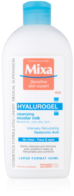 Mixa Hyalurogel Cleansing Micellar Milk