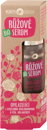 Purity Vision Omlazující Růžové sérum s Kyselinou Hyaluronovou
