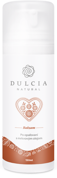 Dulce tělový balzám po opalování s Mrkvovým Olejem