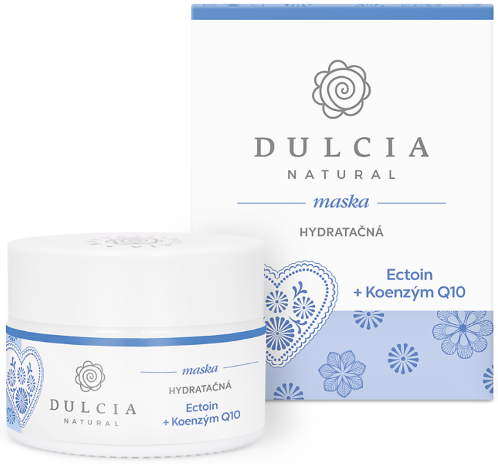 Dulce hydratační pleťová maska Ectoin a Koenzym Q10