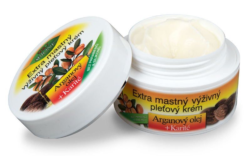 Bione Cosmetics Arganový Olej + Karité extra mastný výživný krém