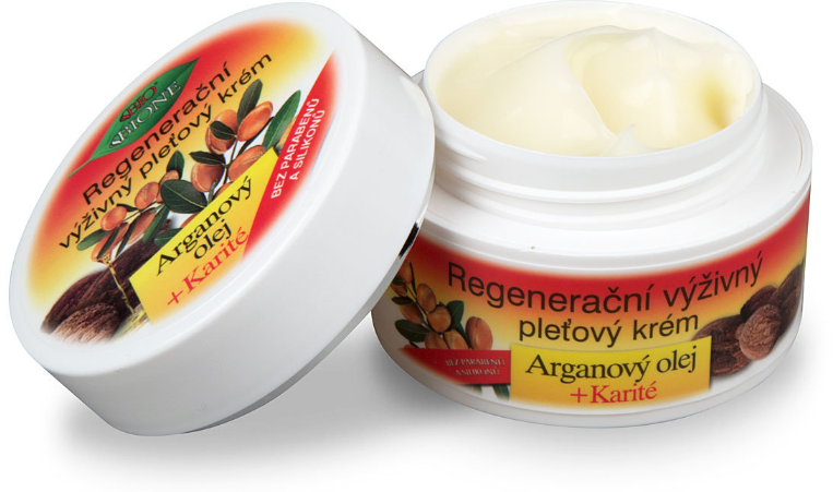 Bione Cosmetics Arganový Olej + Karité regenerační výživný krém