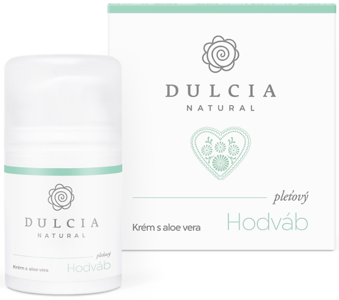 Dulce pleťový krém s Aloe Vera a Hedvábím