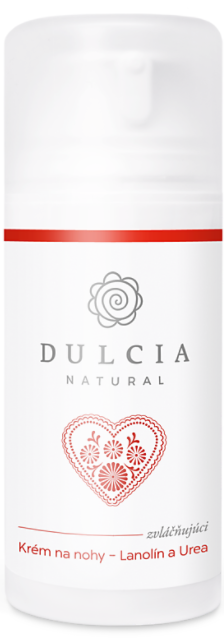 Dulce zvláčňující krém na nohy Lanolin a Urea