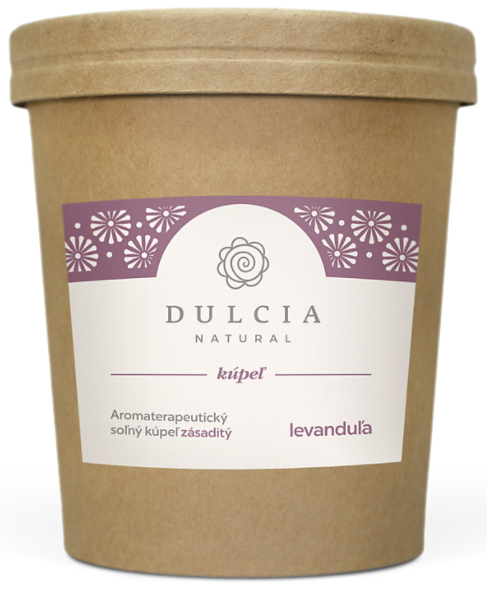 Dulce Aromaterapeutická solná koupel Levandule