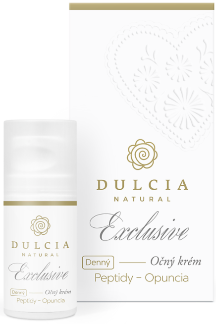 Dulce Exclusive denní oční krém Peptidy Opuncie