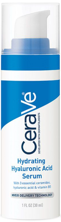 CeraVe Hydrating Hyaluronic Acid Serum with 3 Essential Ceramides & Vitamin B5