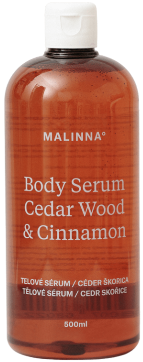 Malinna Body Serum Cedar Wood & Cinnamon