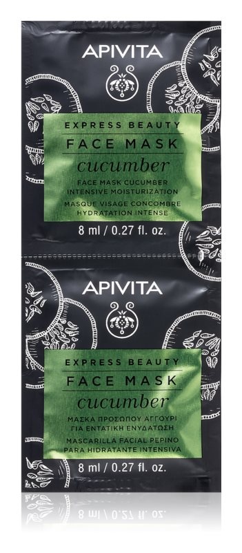 Apivita Express Face Mask Beauty Cucumber