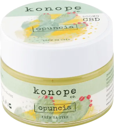 Konopí co. pleťový krém opuncie