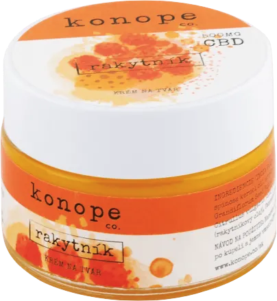 Konopí co. pleťový krém rakytník