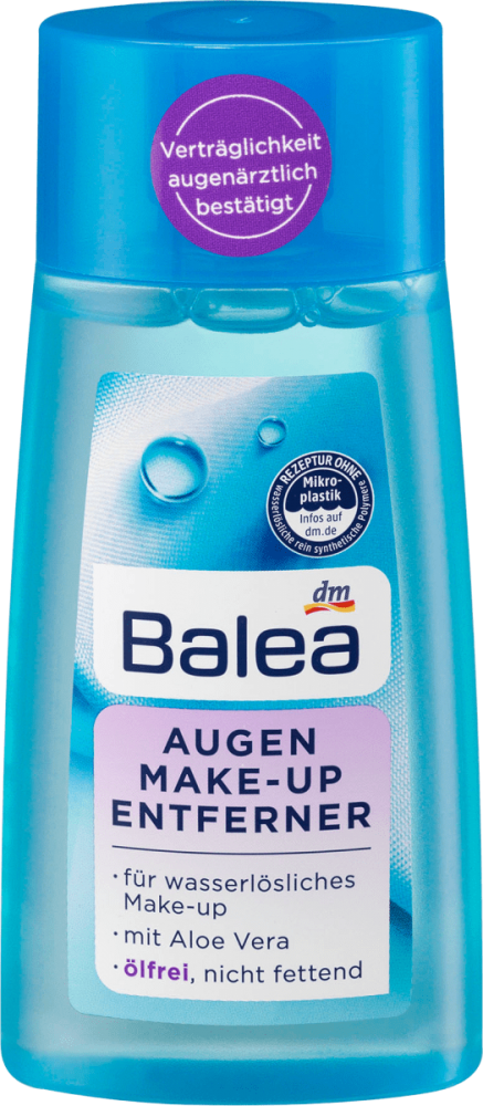 Balea Odličovač očního make-upu bez oleje